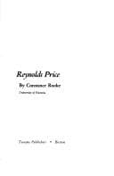 Tapa de Reynolds Price