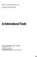 Tapa de Subsidies in international trade