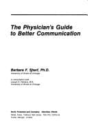 Tapa de The physician's guide to better communication