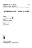 Tapa de Approaching vagueness