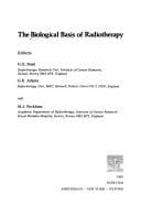 Tapa de The Biological basis of radiotherapy
