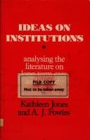 Tapa de Ideas on institutions