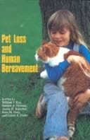 Tapa de Pet loss and human bereavement