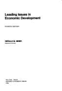 Tapa de Leading issues in economic development
