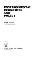 Tapa de Environmental economics and policy