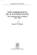 Tapa de The emergence of a nation state