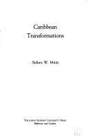 Tapa de Caribbean transformations