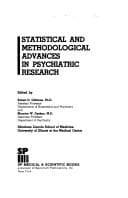 Tapa de Statistical and methodological advances in psychiatric research