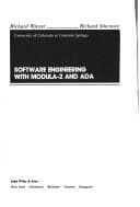 Tapa de Software engineering with Modula-2 and Ada