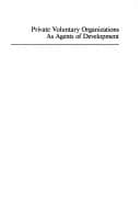 Tapa de Private voluntary organizations as agents of development