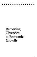 Tapa de Removing obstacles to economic growth