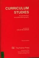 Tapa de Curriculum studies