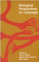 Tapa de Biological perspectives on language