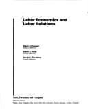 Tapa de Labor economics and labor relations