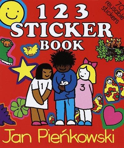Tapa de 123 Sticker Book