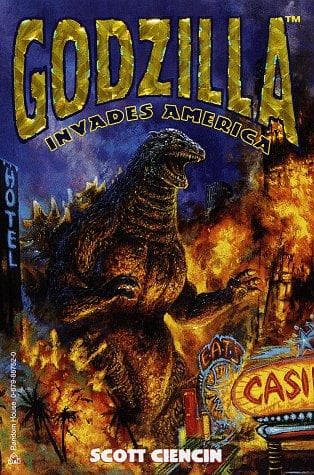 Tapa de Godzilla invades America