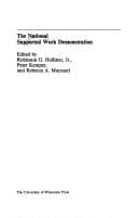 Tapa de The National Supported Work Demonstration