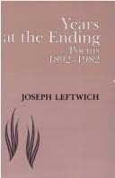 Tapa de Years at the ending