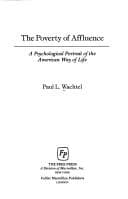 Tapa de The poverty of affluence
