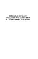 Tapa de Petroleum company operations and agreements in the developing countries