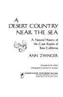 Tapa de A desert country near the sea