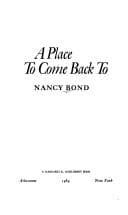 Tapa de A place to come back to