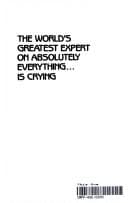 Tapa de The world's greatest expert on absolutely everything is crying