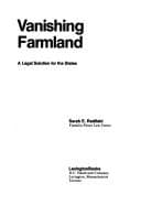 Tapa de Vanishing farmland