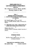 Tapa de Perspectives in bioethics
