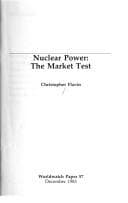 Tapa de Nuclear power