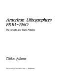 Tapa de American Lithographers, 1900-1960