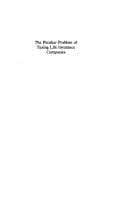 Tapa de The peculiar problem of taxing life insurance companies