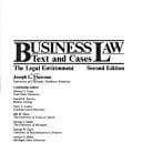 Tapa de Business law