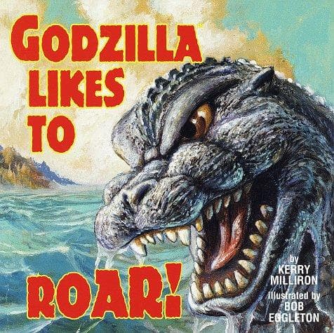 Tapa de Godzilla likes to roar
