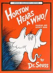 Tapa de Horton Hears a Who! Coloring and Activity Book