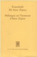Tapa de Festschrift für Imre Zajtay