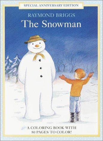 Tapa de The Snowman Coloring Book
