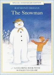 Tapa de The Snowman Coloring Book