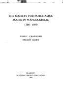 Tapa de The Society for Purchasing Books in Wanlockhead 1756-1979
