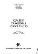 Tapa de Cuatro tragedias neoclásicas