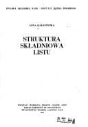 Tapa de Struktura składniowa listu