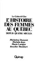 Tapa de L'Histoire des femmes au Québec depuis quatre siècles