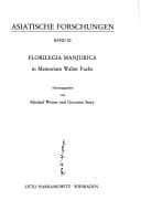 Tapa de Florilegia Manjurica