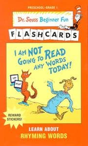 Tapa de I am Not Going to Read Any Words Today! Ean Edition (Dr. Seuss Beg Fun Flashcrd(TM))