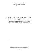Tapa de La trayectoria dramática de Antonio Buero Vallejo