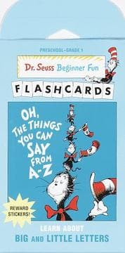 Tapa de Oh, the Things You Can Say from a to Z (Dr. Seuss Beg Fun Flashcrd(TM))