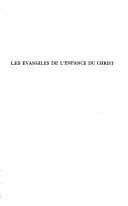 Tapa de Les Évangiles de l'enfance du Christ