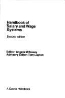 Tapa de Handbook of salary and wage systems