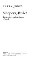 Tapa de Sleepers, wake!