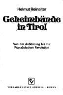 Tapa de Geheimbünde in Tirol